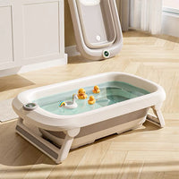 Thumbnail for PORTABLE TEMPRATURE  FOLDABLE BABY BATHTUB