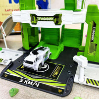 Thumbnail for RACE TRACK CITY PARKING SET - 46 PCS