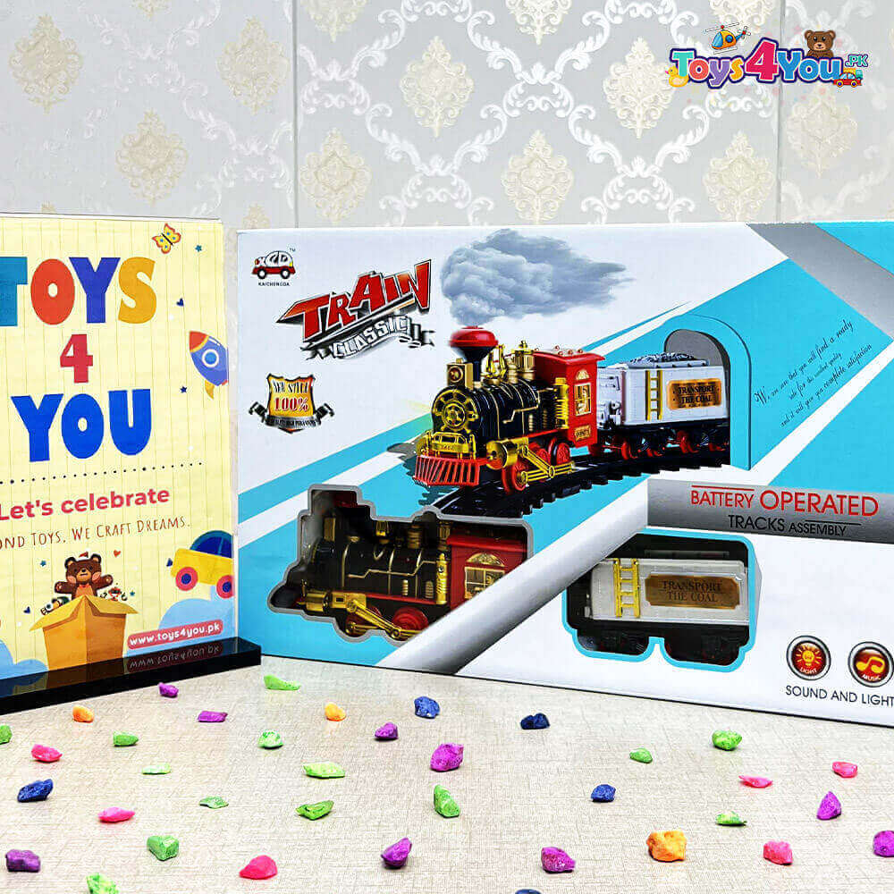 KIDS CLASSIC MUSICAL TRAIN SET