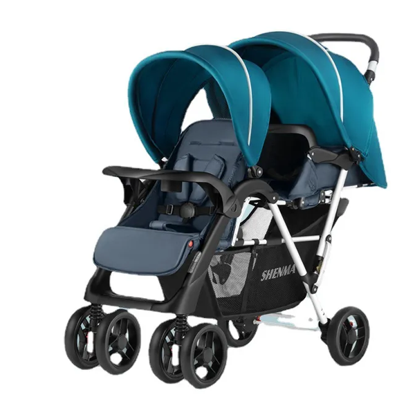 Twin top baby walker