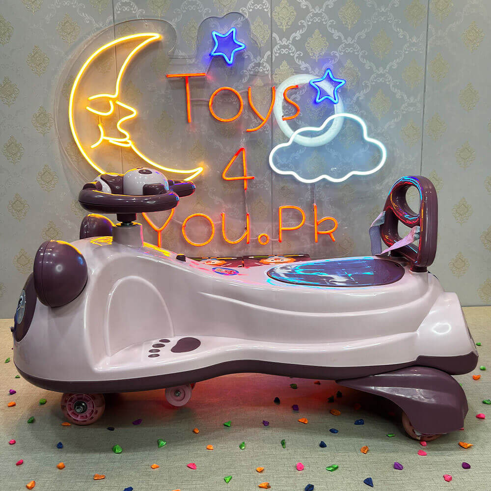 PANDA KIDS RIDE ON TWISTER WITH LIGHT & MUSIC