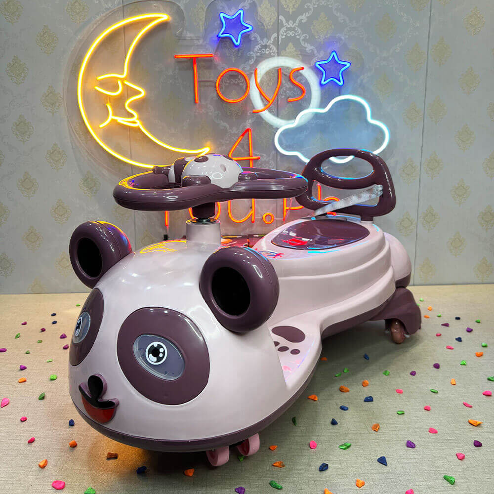 PANDA KIDS RIDE ON TWISTER WITH LIGHT & MUSIC