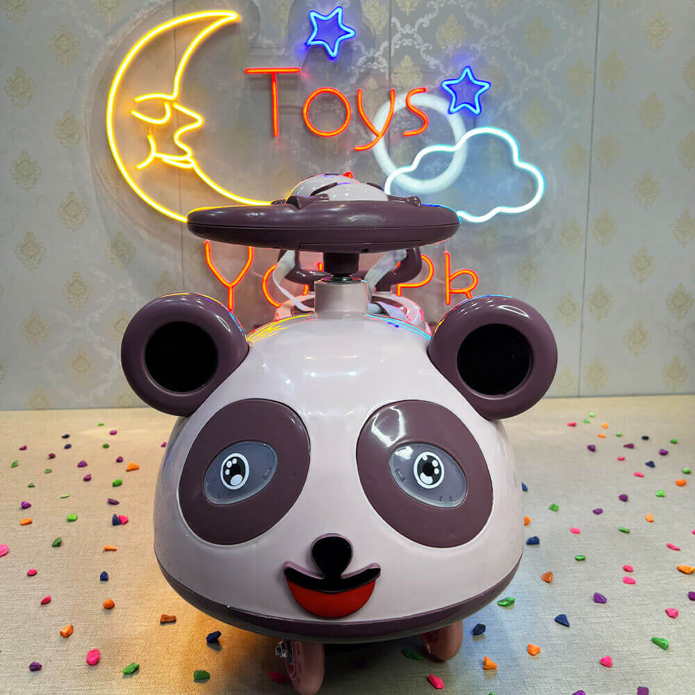 PANDA KIDS RIDE ON TWISTER WITH LIGHT & MUSIC