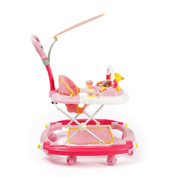 DUCK FACE 3 IN 1 BABY WALKER WITH ROOF