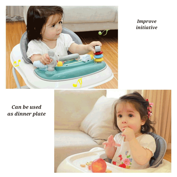 2 IN 1 BABY WALKER IN FIBER BASE WITH SWING Toys4you.pk