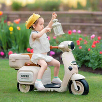 Thumbnail for MINI RECHARGEABLE RIDE ON SCOOTER WITH LIGHT AND SOUND