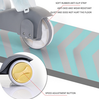 Thumbnail for PREMIUM 2 IN 1 BABY ACTIVITY & WALKER IN FIBER MATERIAL WITH MUSICAL TRAY