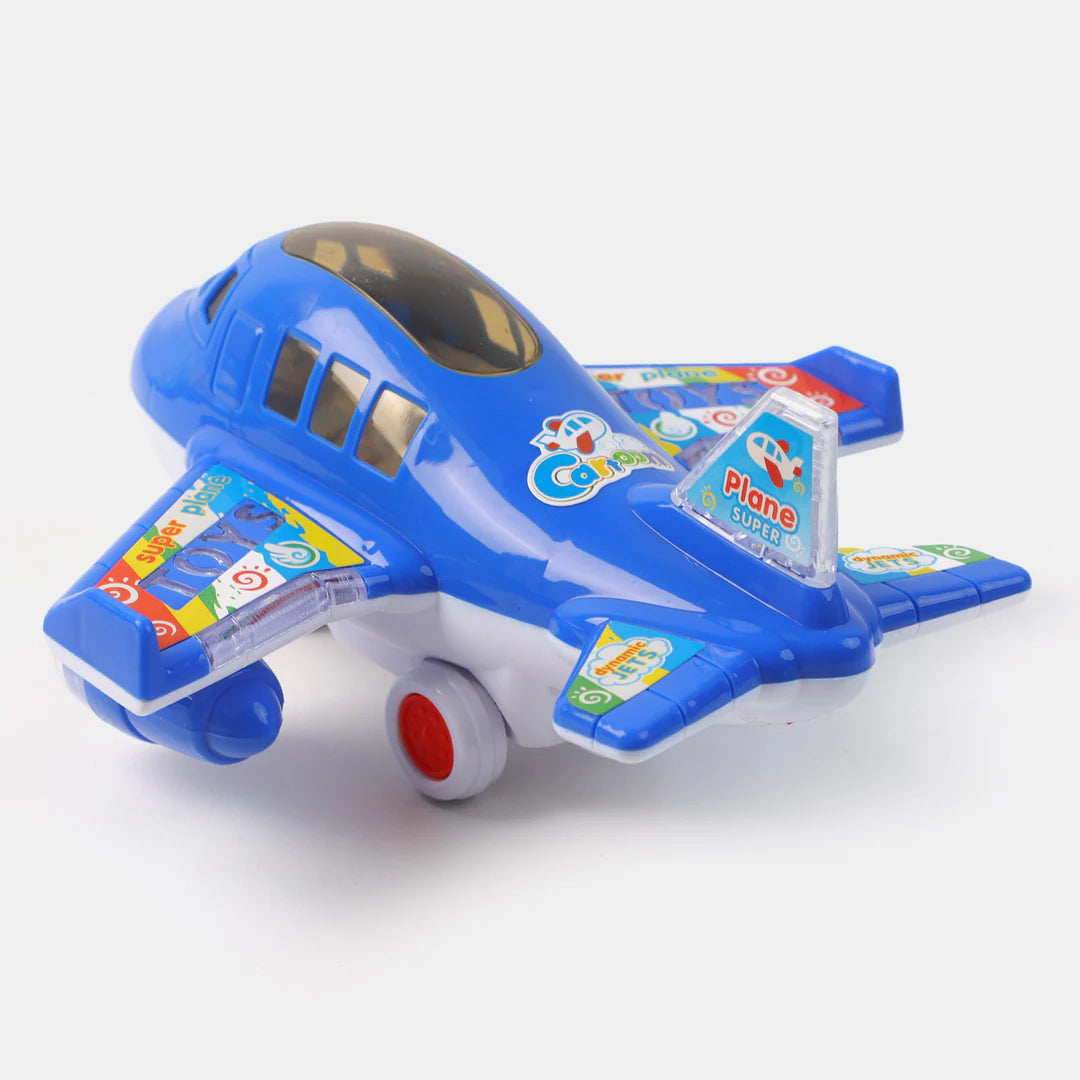 ELECTRIC AIRPLANE WITH LIGHT & SOUND TOY