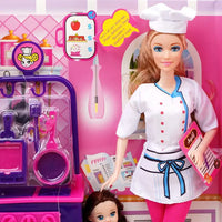 Thumbnail for CUTE FASHION DOLL PLAY SET FOR GIRLS